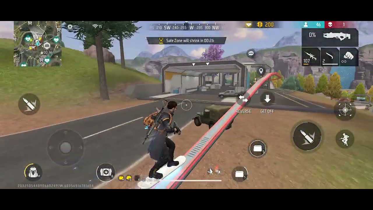 Free fire game play. Headshot 