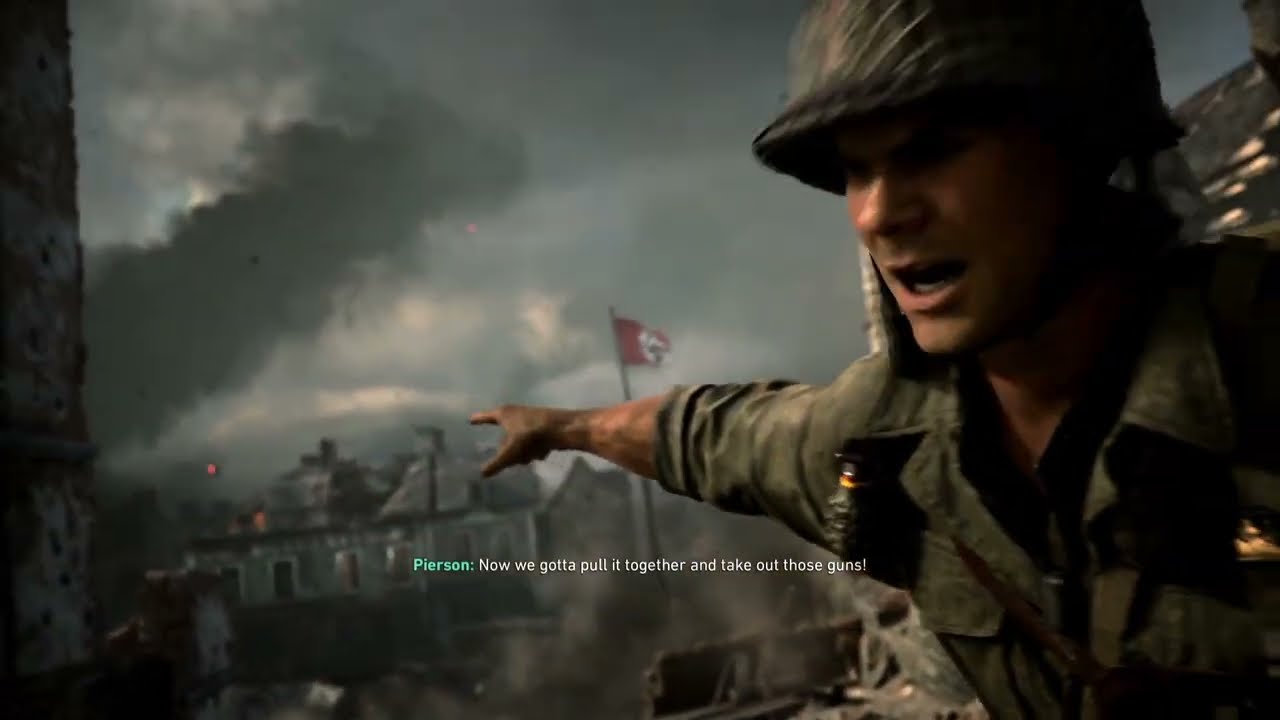 Call of duty WW2 campaign playthrough episode 3 stronghold! No commentary gameplay walkthrough.