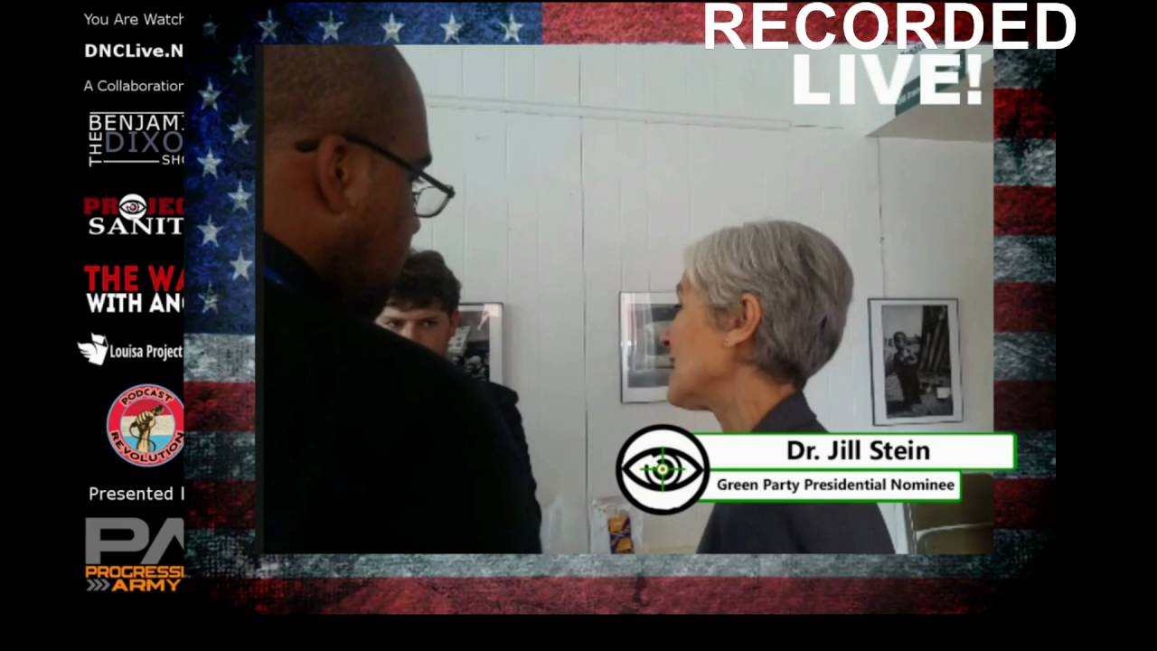 JILL STEIN recorded LIVE during our #demsinphilly coverage  #MediaRevolution #RevolutionContinues