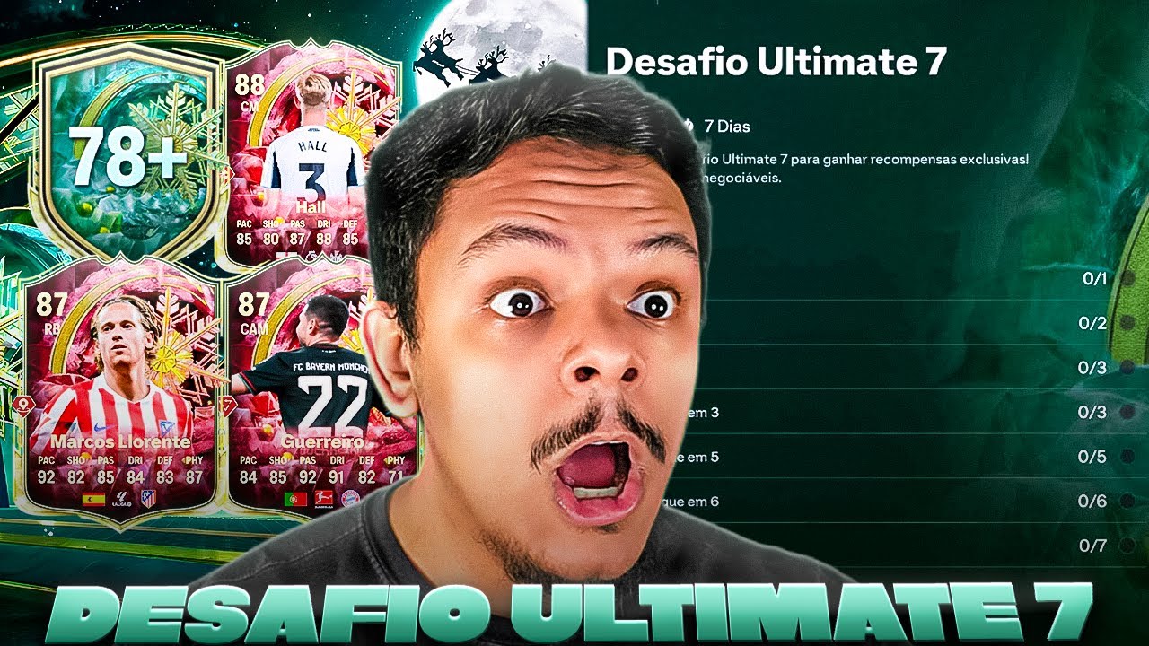 FC 26 l 🔥 DESAFIO ULTIMATE 7 EST&Aacute; F&Aacute;CIL DEMAIS! l DantheBNN l
