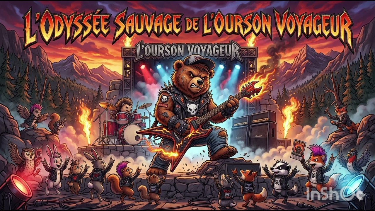 L'ODYSSÉE SAUVAGE DE L'OURSON VOYAGEUR 