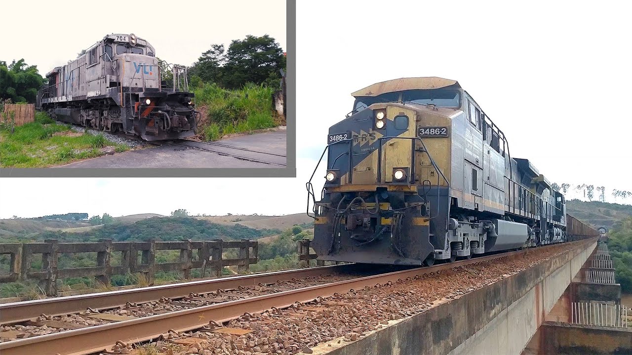 Trens muito r&aacute;pidos na Ferrovia do A&ccedil;o e Rota do Calc&aacute;rio