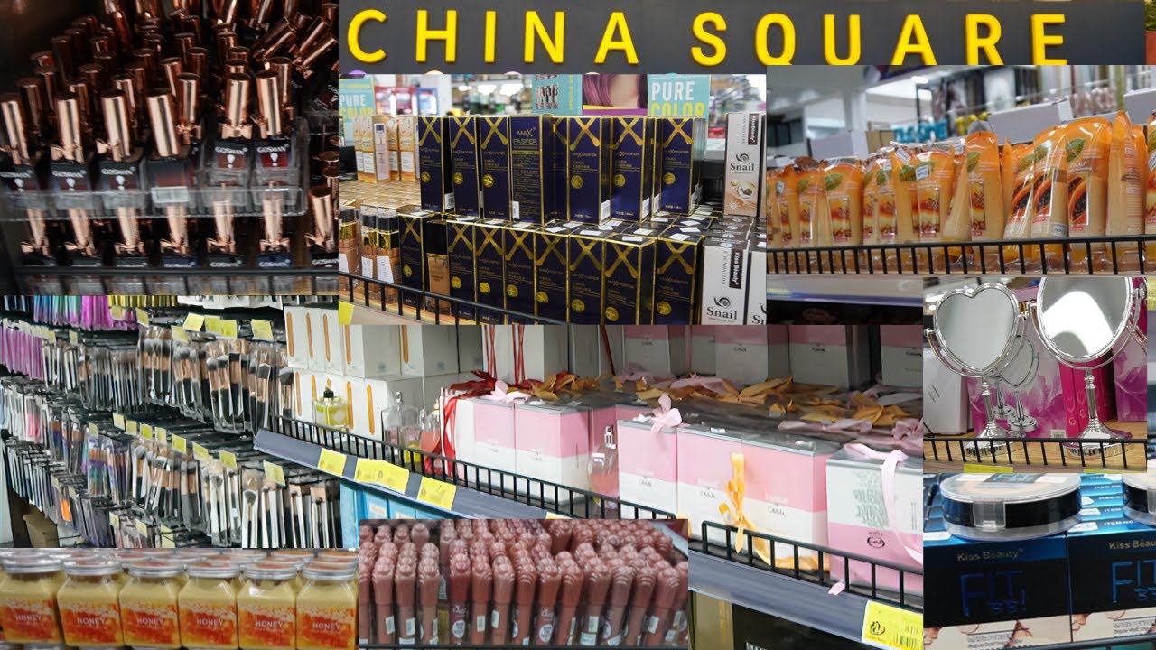 CHINA SQUARE MALL BEAUTY AND COSMETICS WALKTHROUGH TOUR (All Prices Included)