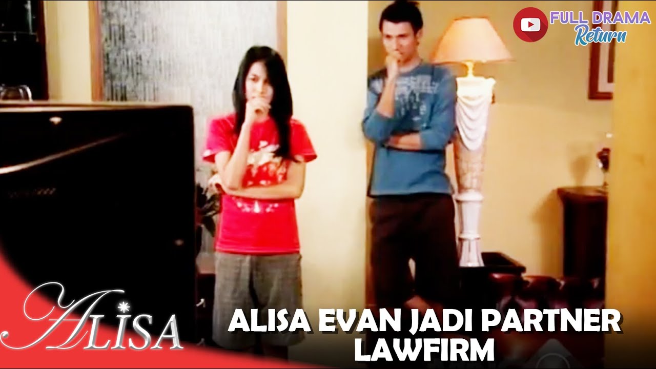 IYA SAYANG... ALISA EVAN JADI PARTNER PENGACARA | ALISA | EPS 30 (2/5)