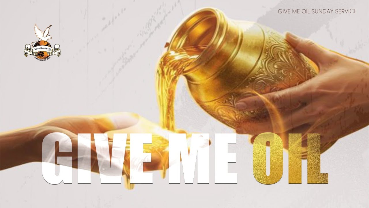 GIVE ME OIL | SUNDAY SERVICE | 18 JAN 2026