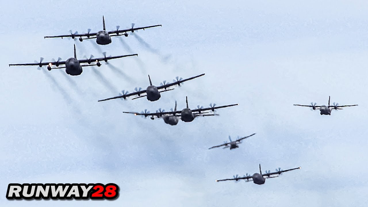 Check This, What a Sight!!! - Rogue Formation Recovery at Eindhoven Air Base