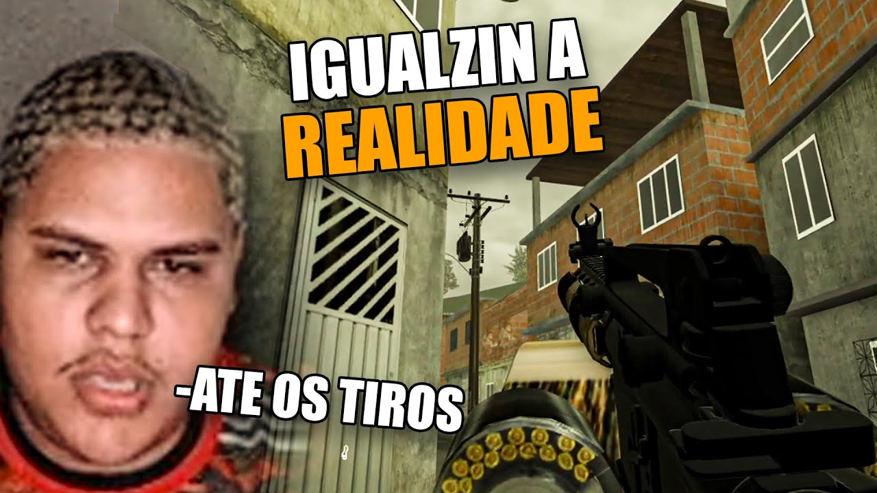 JMDECK JOGANDO ROBLOX NA FAVELA - muito balaa