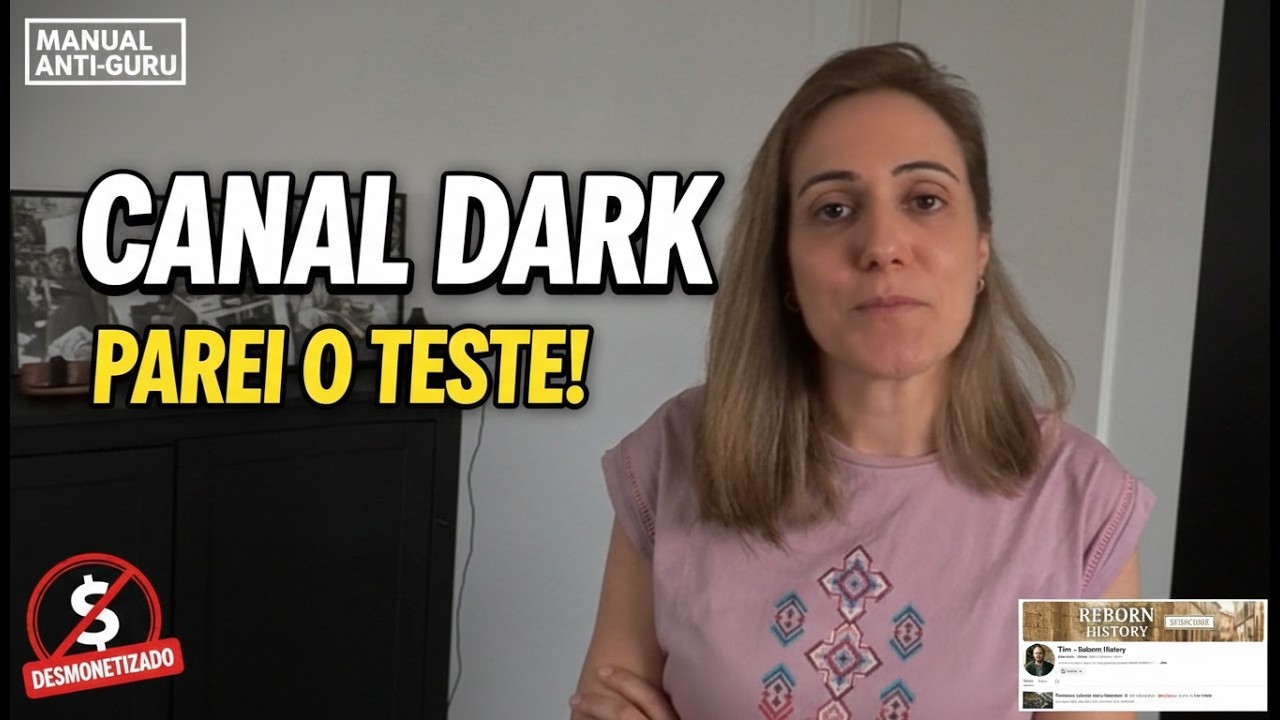Canal Dark de História em 2026: A régua subiu , será que o método antigo faliu?