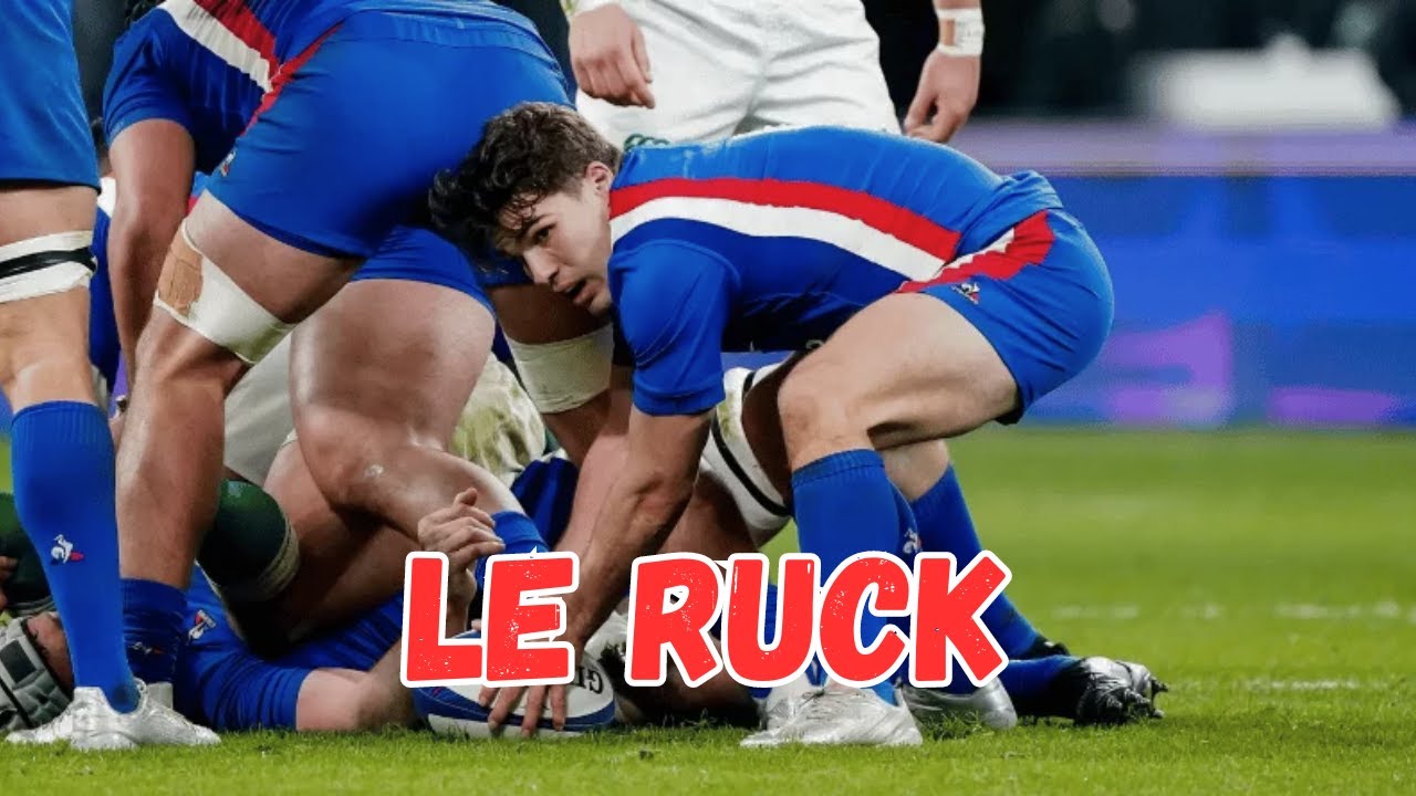 Le ruck, c'est quoi ? Explication de la base du rugby