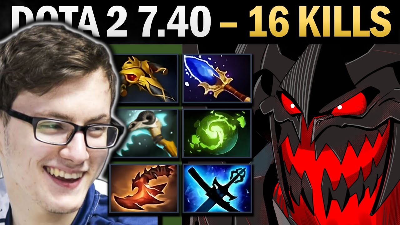Shadow Fiend Pro Carry with 16 Kills and 900 GPM - Dota 2 Gameplay