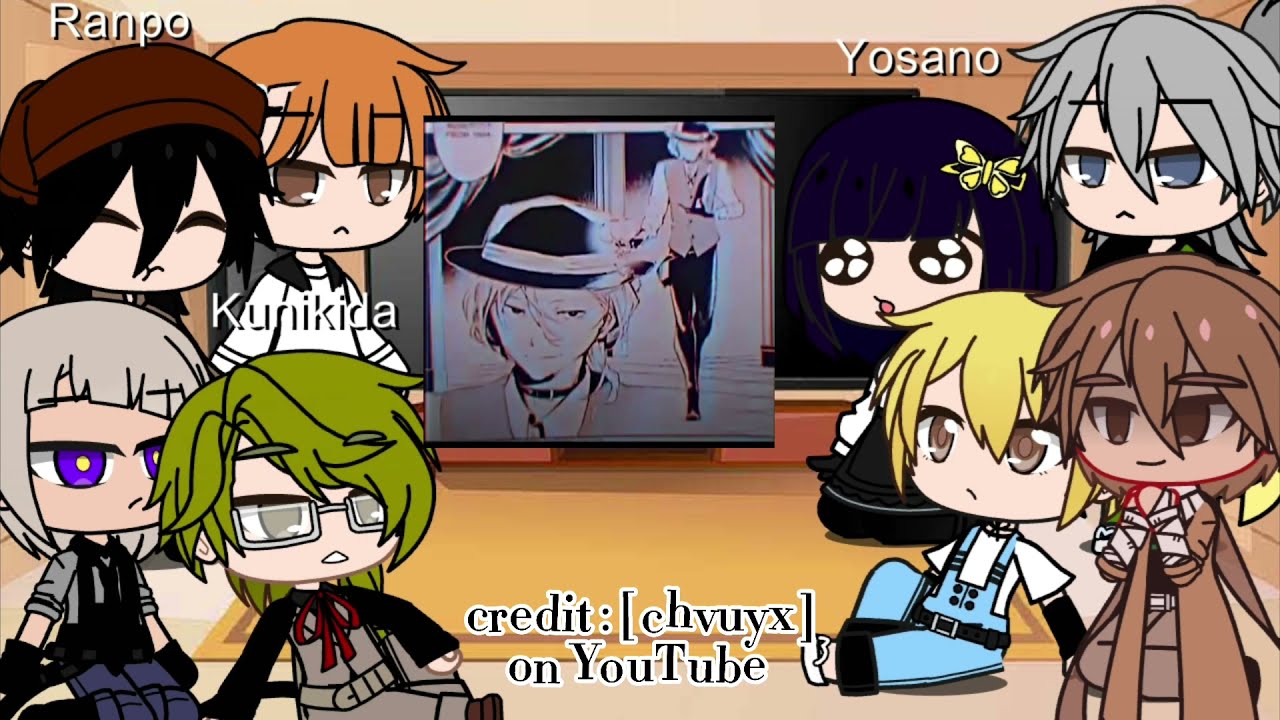The agency reacts to Chuuya|| pt.2 || stormbringer spoilers and some other shit||russian subtitles||