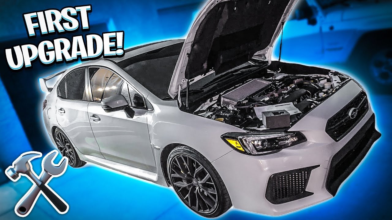 MY FIRST UPGRADE ON MY SUBARU WRX STI ! *BEST UPGRADE ?* | BRAAP VLOGS