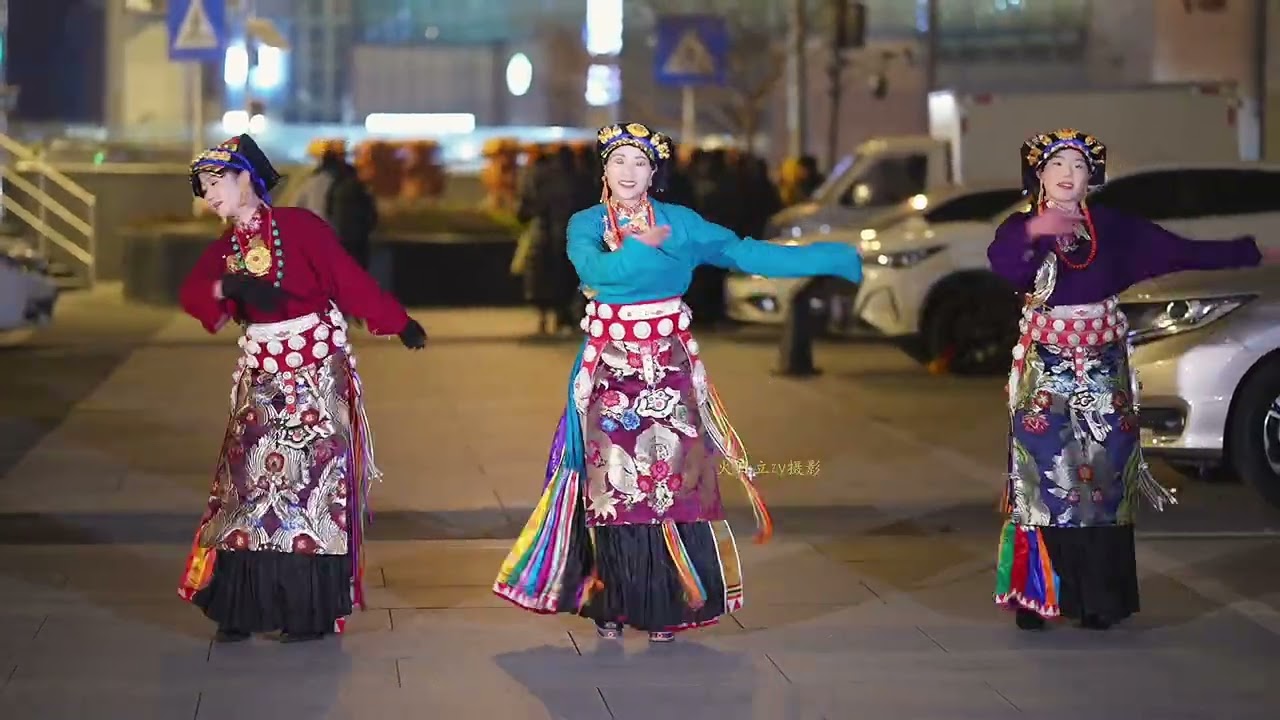 чудесный тибетский танец «Красочный Мерканг»🌹