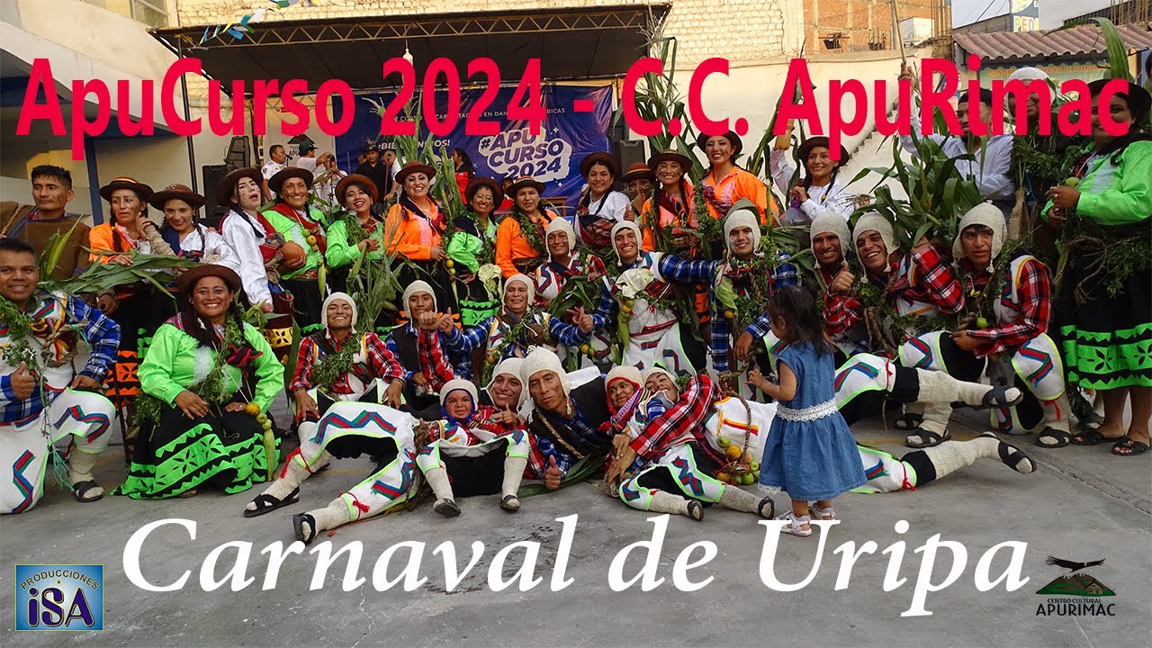 CARNAVAL DE URIPA (APURIMAC) CURSO ACTUALIZACION DOCENTE APURIMAC 2024 - PRODUCCIONES ISA