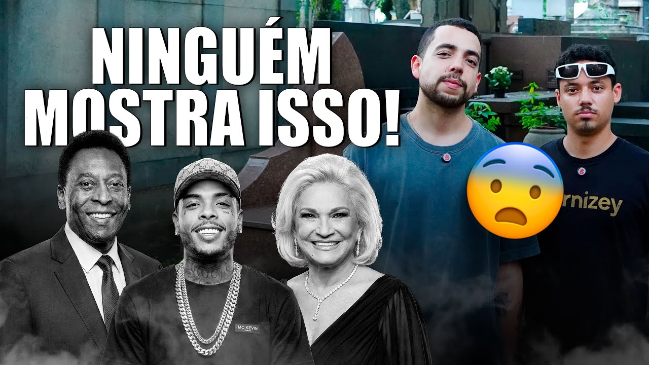 VISITANDO TÚMULO DE FAMOSOS com VIDOCA