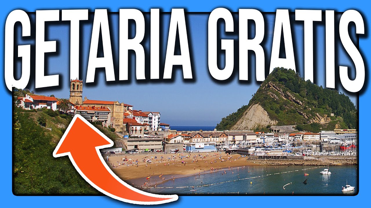 ➡️➡️ 1 PUEBLO RODEADO de AGUA ⬅️⬅️❤️❤️ GETARIA Guipúzcoa 😍😍😍 (País Vasco - NORTE DE ESPAÑA) ⬅️⬅️❤️❤️