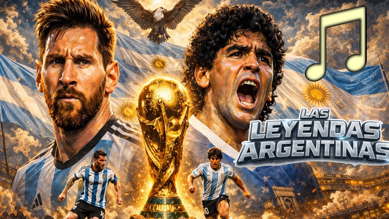 🎵 Messi & Maradona – Leyendas Eternas del Fútbol | Canción Épica 🇦🇷 🎵