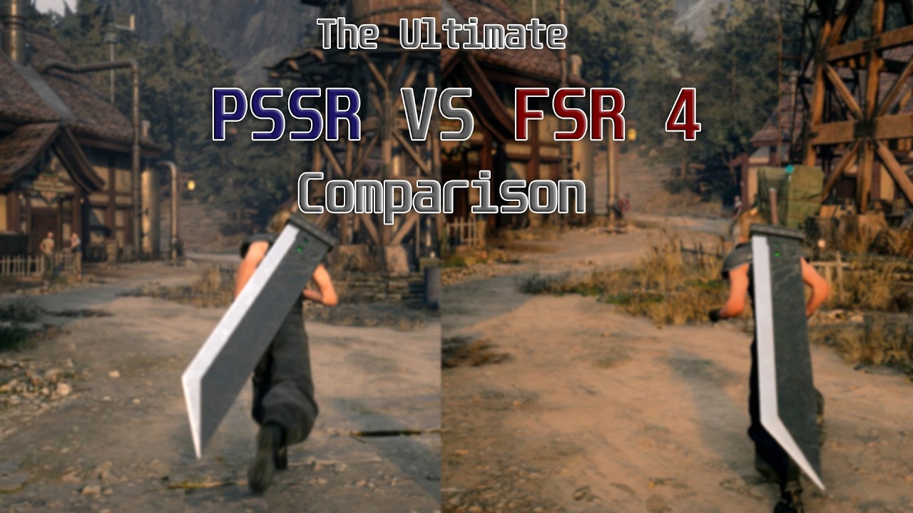 The ULTIMATE PSSR VS FSR 4 Comparison