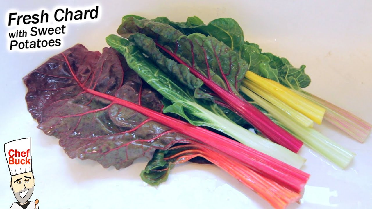 Fresh Chard with Sweet Potato Recipe