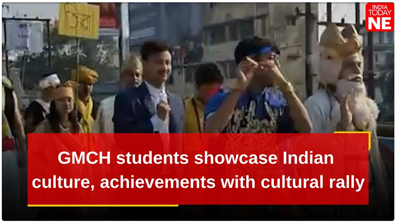 GMCH students showcase Indian culture, achievements in vibrant cultural rally