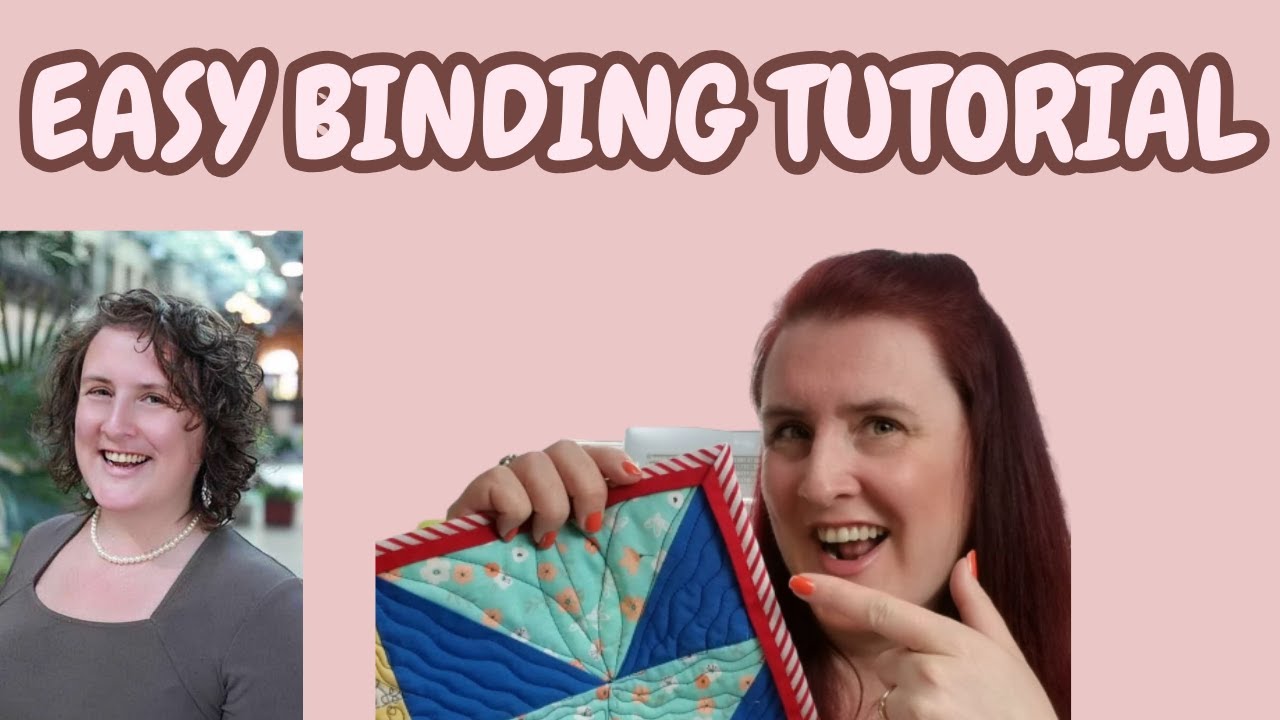 How to Sew Flange Binding on a Quilt : Beginner Step-by-Step Quilting Tutorial with Faodail Creation