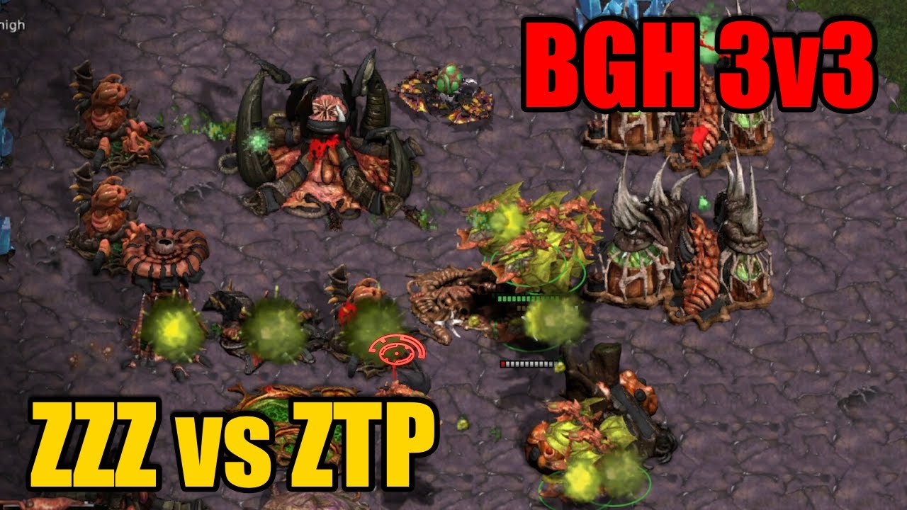 StarCraft BGH 3v3 | Big Game Hunters | Brood War | TeamPlay