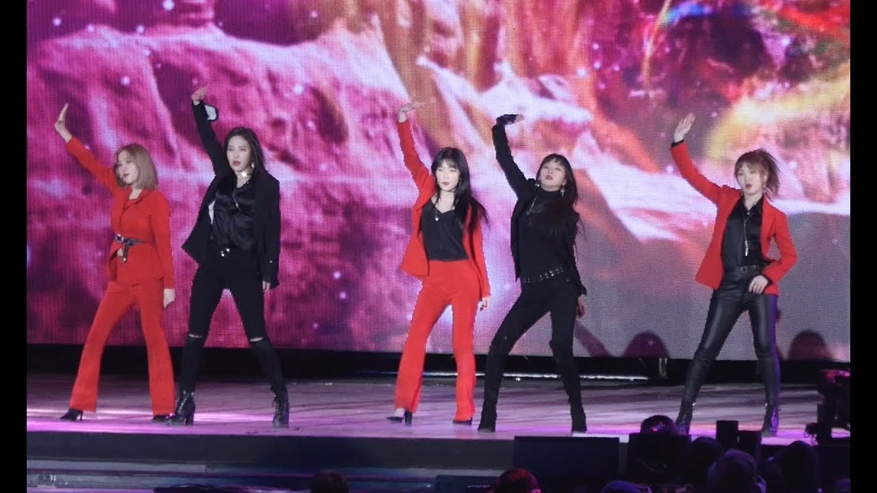 180210 레드벨벳 (Red Velvet) 배드보이 (Bad Boy)  [전체] 직캠 Fancam (K-POP 월드페스타) by Mera