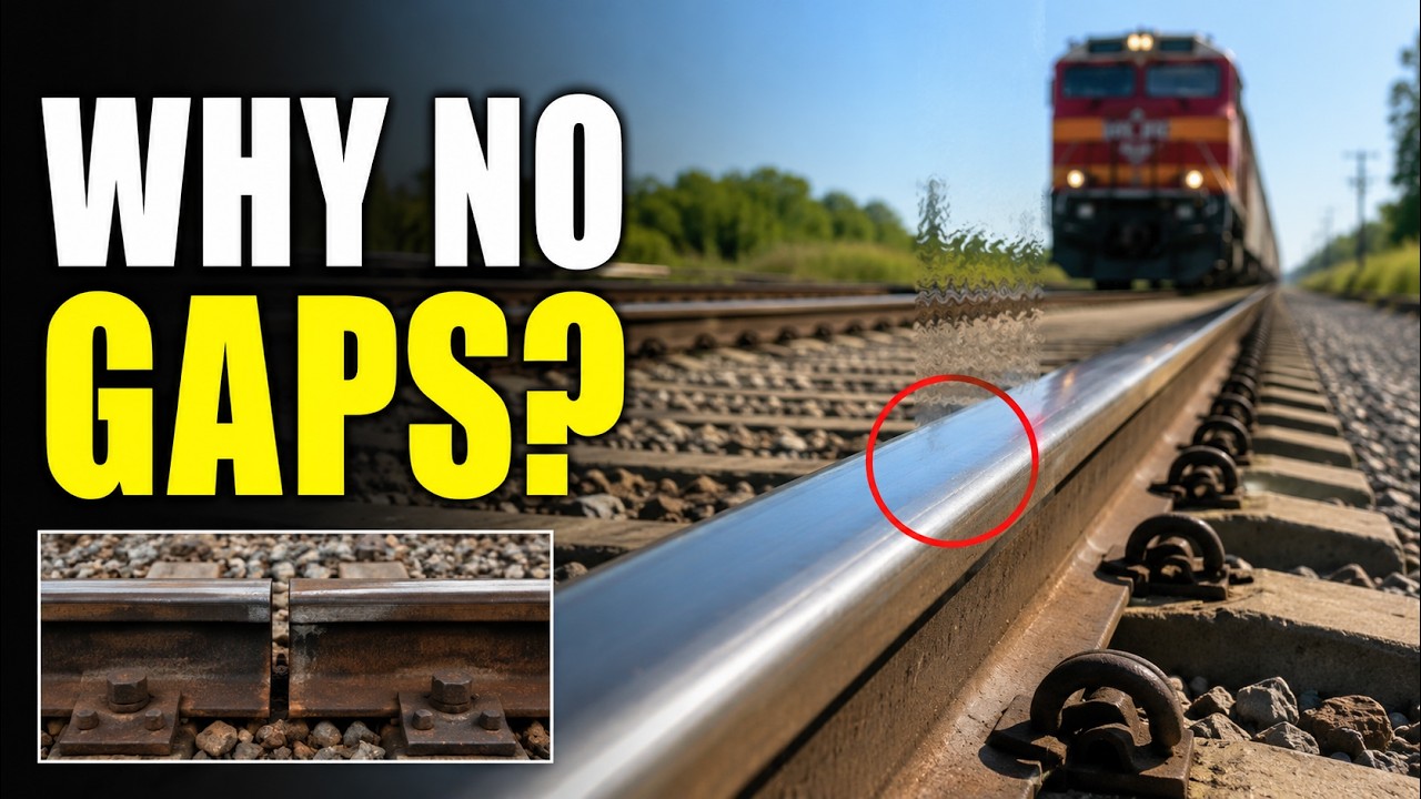 Why Don&rsquo;t Train Tracks Have Gaps Anymore? The Trick That Keeps Rails From Buckling