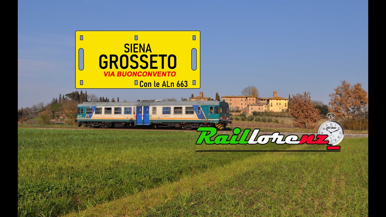 Da Siena a Grosseto con le ALn 663