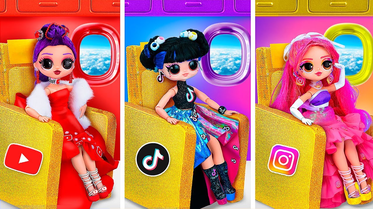 K-Pop Demon Hunters: Social Media Fashion for Huntrix! 10 Crafts for L.O.L. Dolls