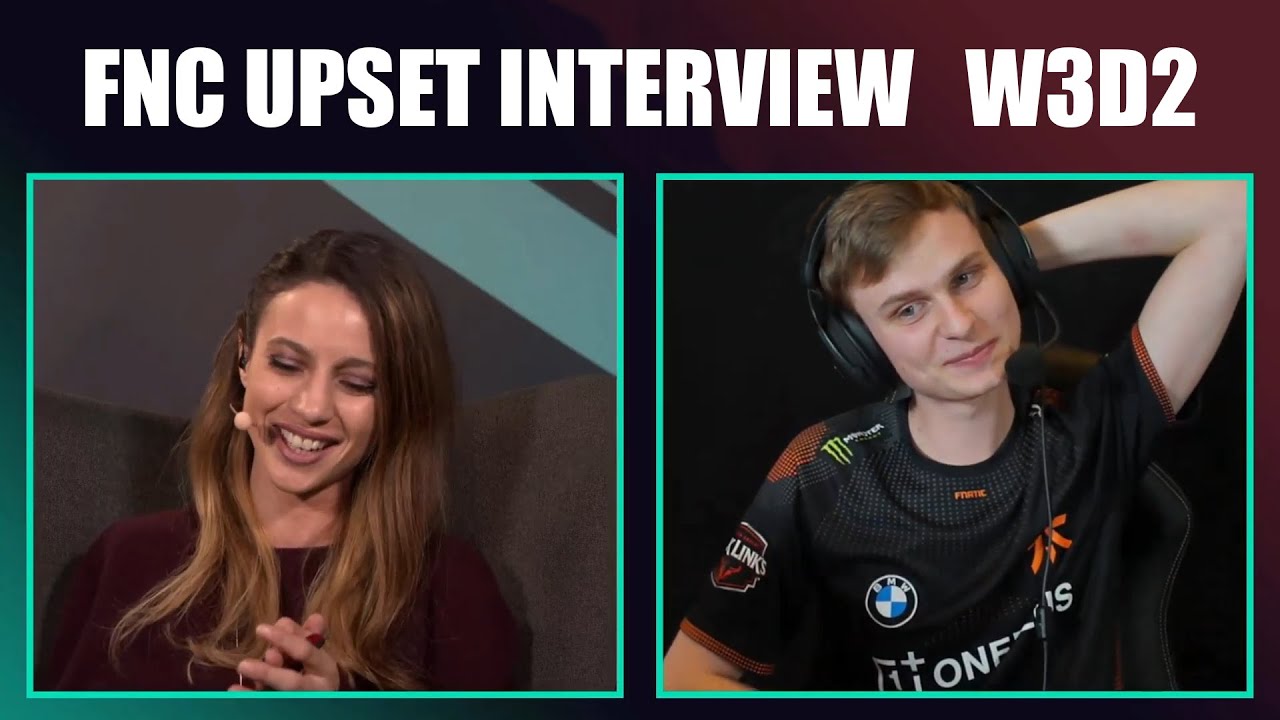 FNC UPSET "Bwipo Was Just A Monster Against G2"