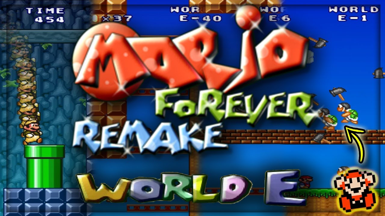 Mario Forever Letter Worlds Series | World E | WALKTHROUGH|1080p60
