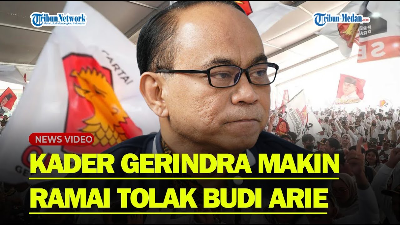 BUDI ARIE GIGIT JARI❗ Kader Gerindra Kompak Ramai-ramai Tolak Dirinya Bergabung