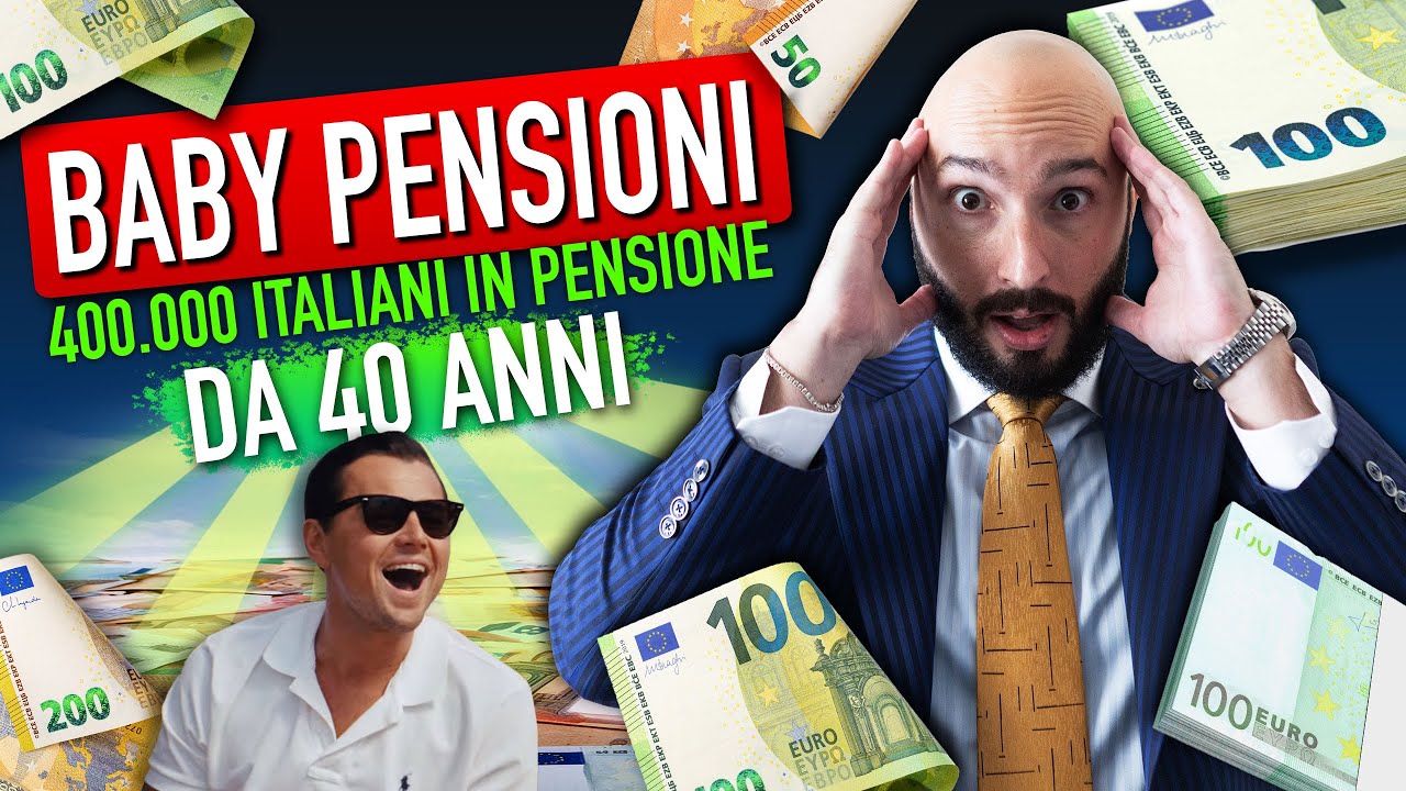 Baby Pensioni: 400.000 Italiani in Pensione da oltre 40 anni