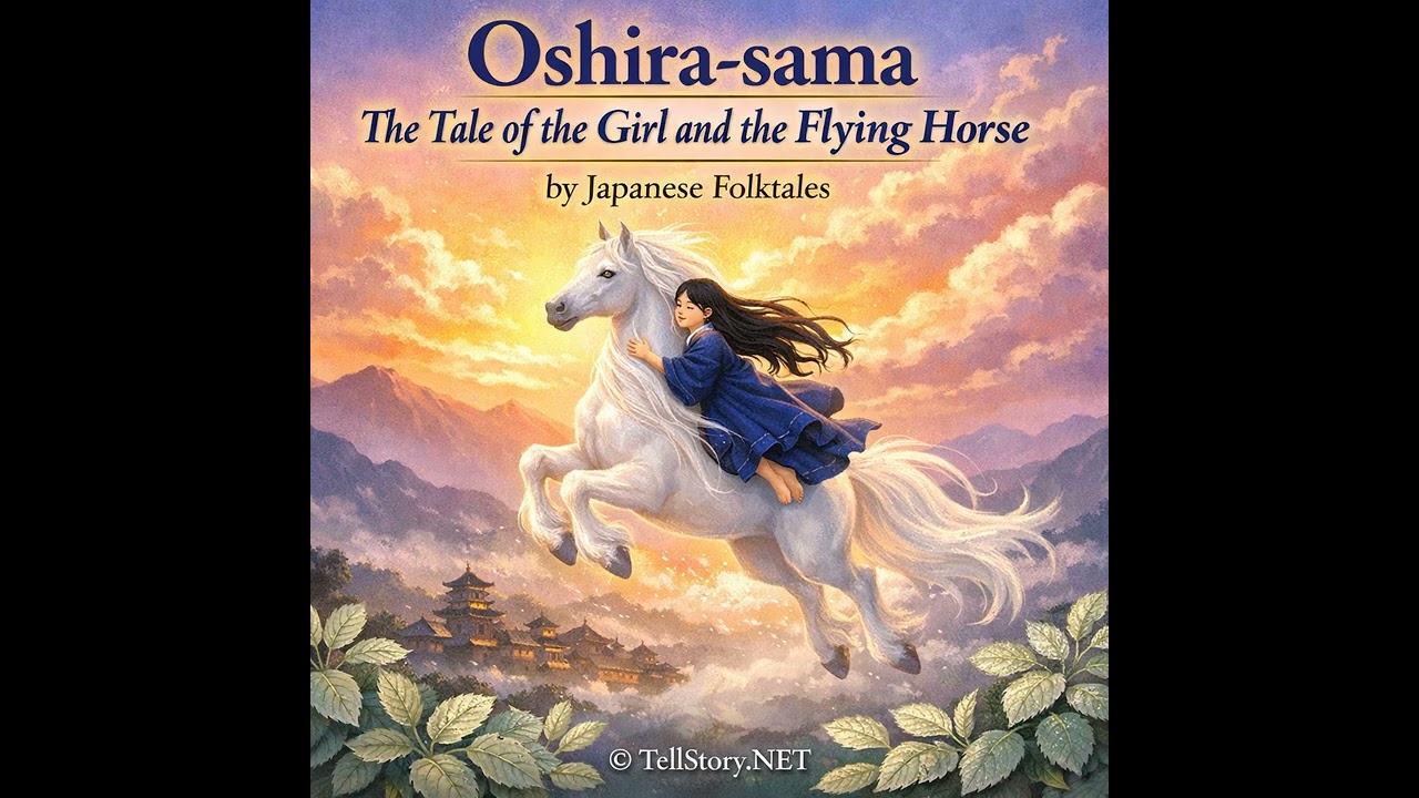 Oshira-sama The Tale of the Girl and the Flying Horse by Japanese Folktales