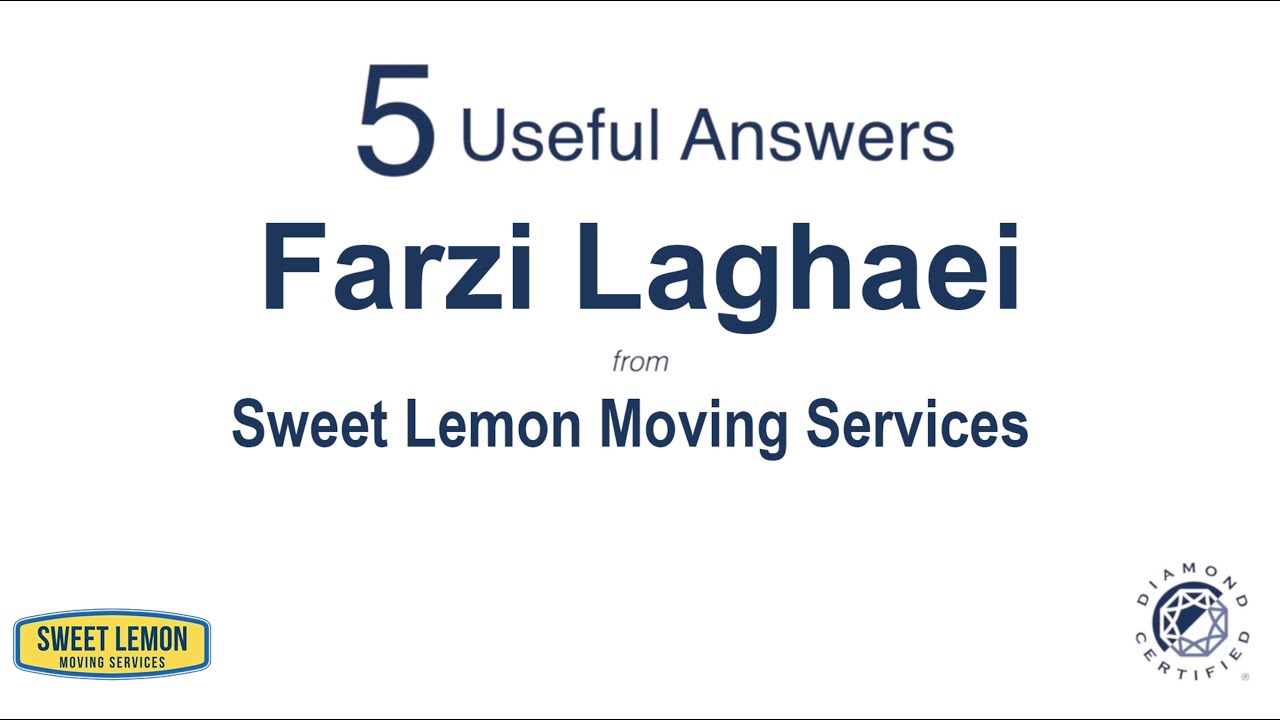 Sweet Lemon Moving Services - 5 Useful Answers
