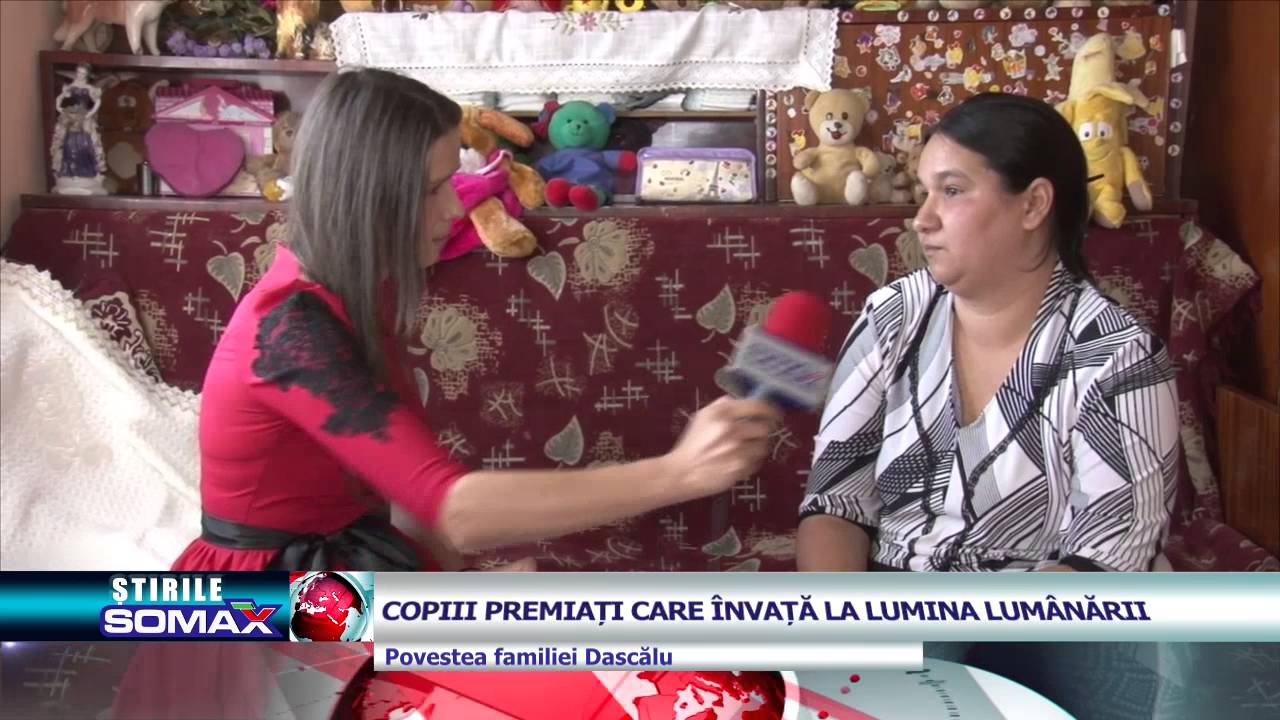 COPIII PREMIANTI CARE INVATA LA LUMINA LUMANARII