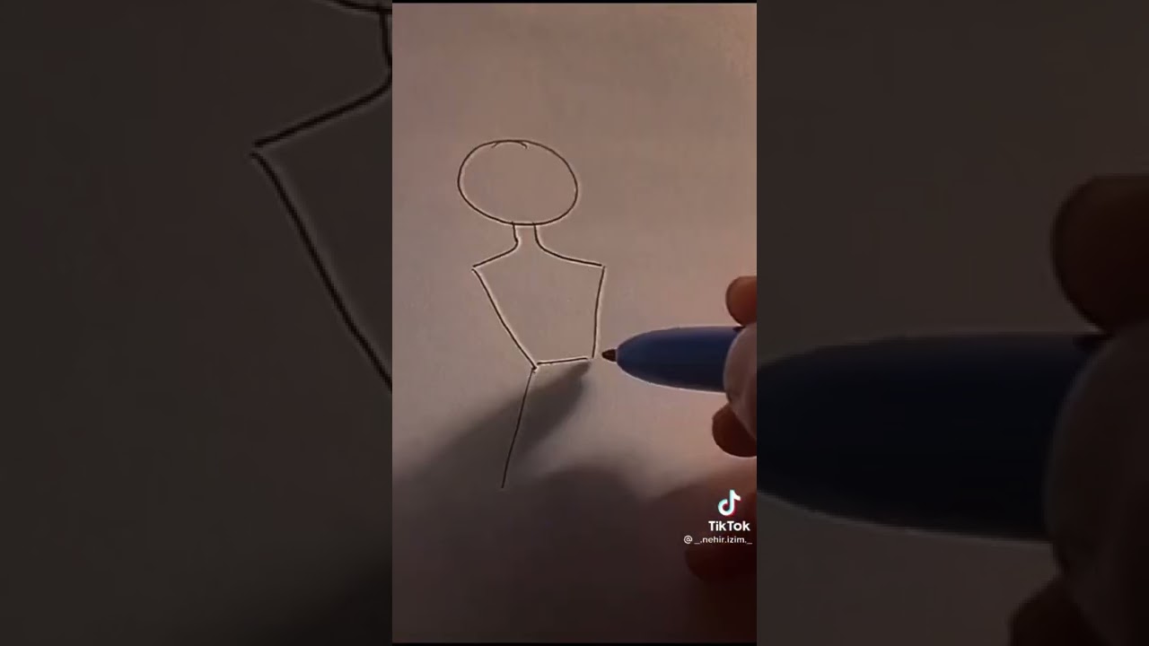 Cum sa desenezi o fata? (Tik Tok)