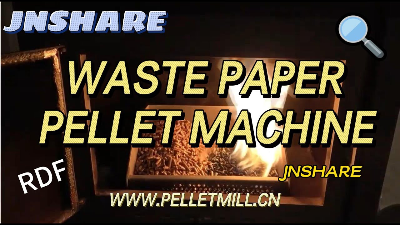Waste Paper and Cartons RDF Pellet Machine, Fuel Plant, Pellet Machine Manufacturer, High Efficient