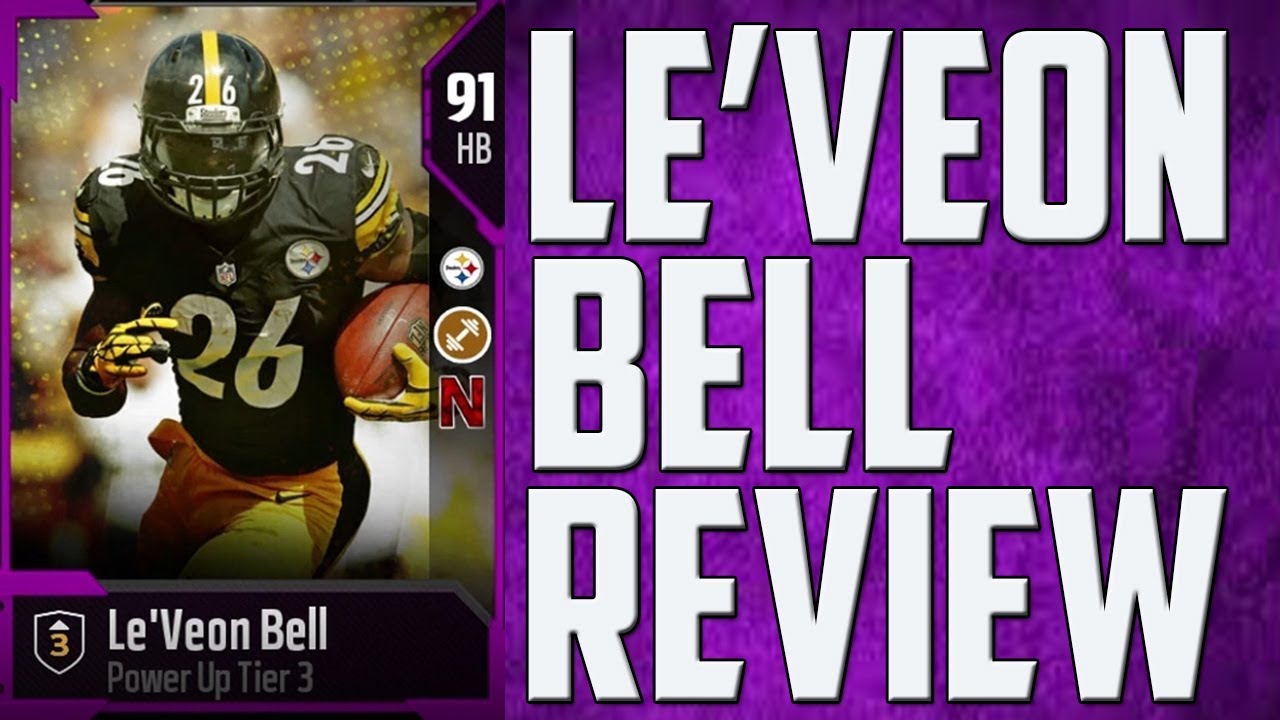 HOW GOOD IS 91 OVERALL LE'VEON BELL? MUT 18 CARD REVIEW