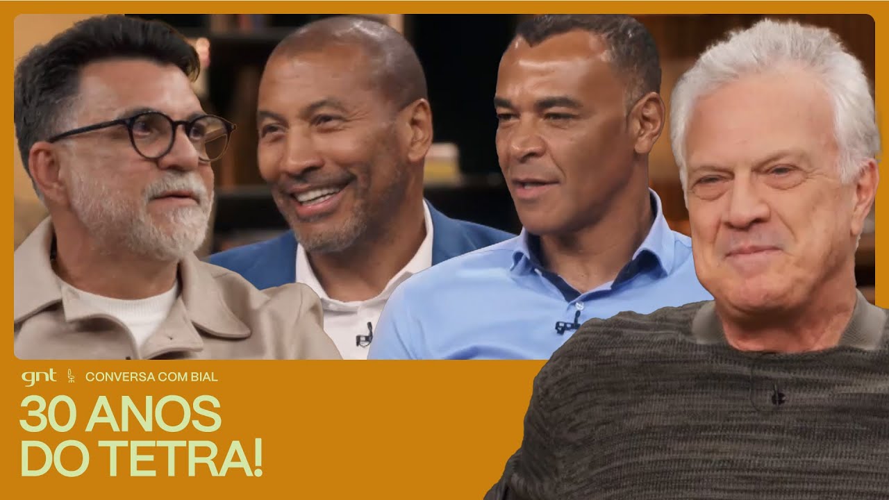 É TETRA! Cafu, Mauro Silva e Ricardo Rocha falam sobre a Copa de 94 - Parte 2 | Conversa com Bial