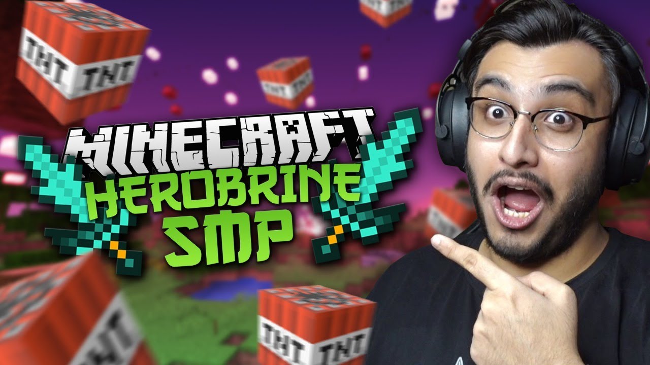 TNT DESTROYERS DESTROYING HEROBRINE SMP | RAWKNEE