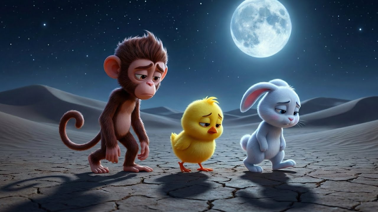 The Mystery of the Magical Bottle | Sad Monkey’s Brave Adventure🐒✨