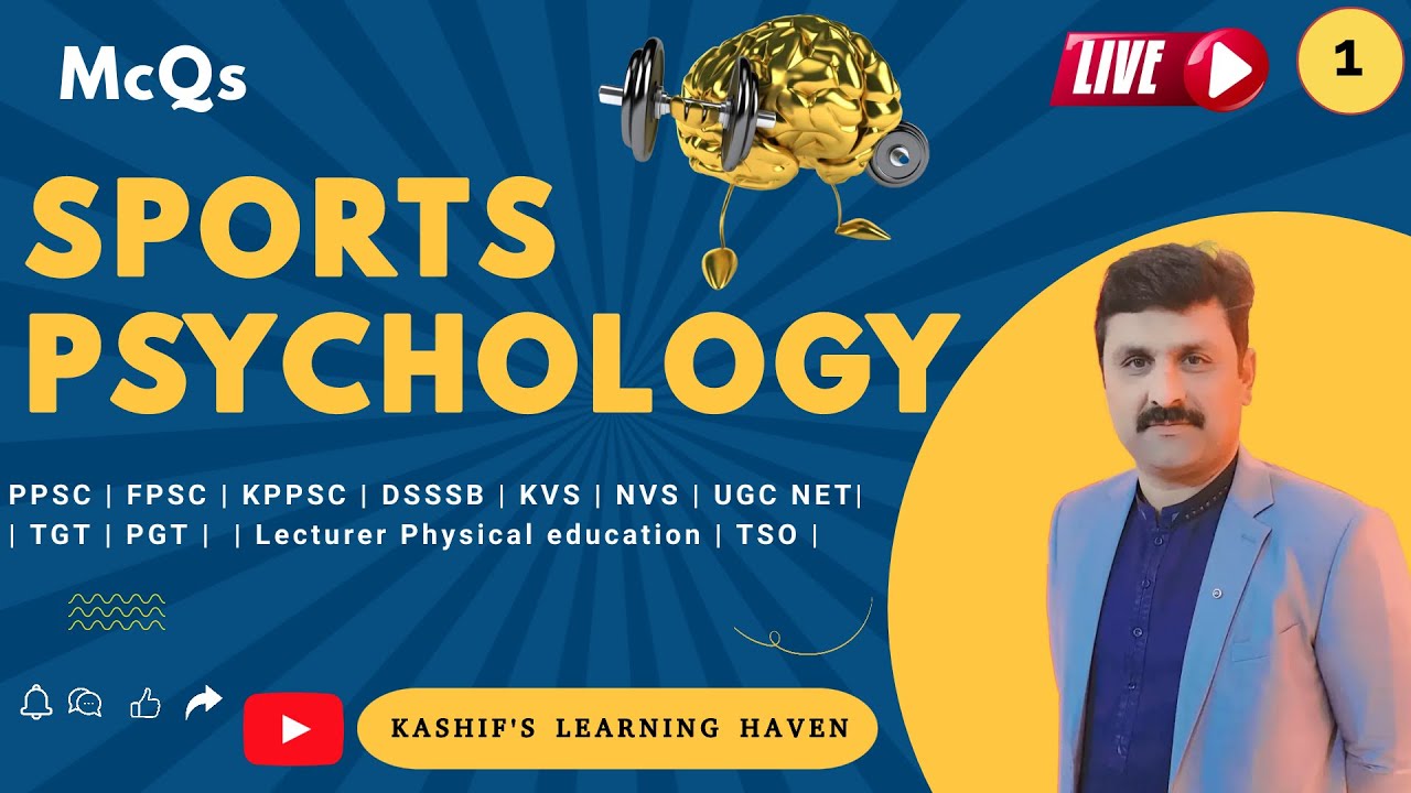MCQS ON SPORTS PSYCHOLOGY|SPORTS PSYCHOLOGY MCQS|IMPORTANT MCQS ON SPORT PSYCOLOGY