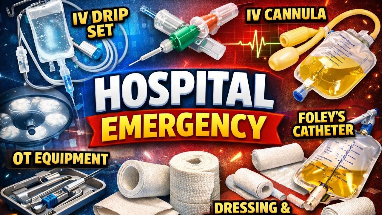 OPERATION THEATER  NEED EQUIPMENT ANAESTHESIA WITH SURGICAL ITEMS 
