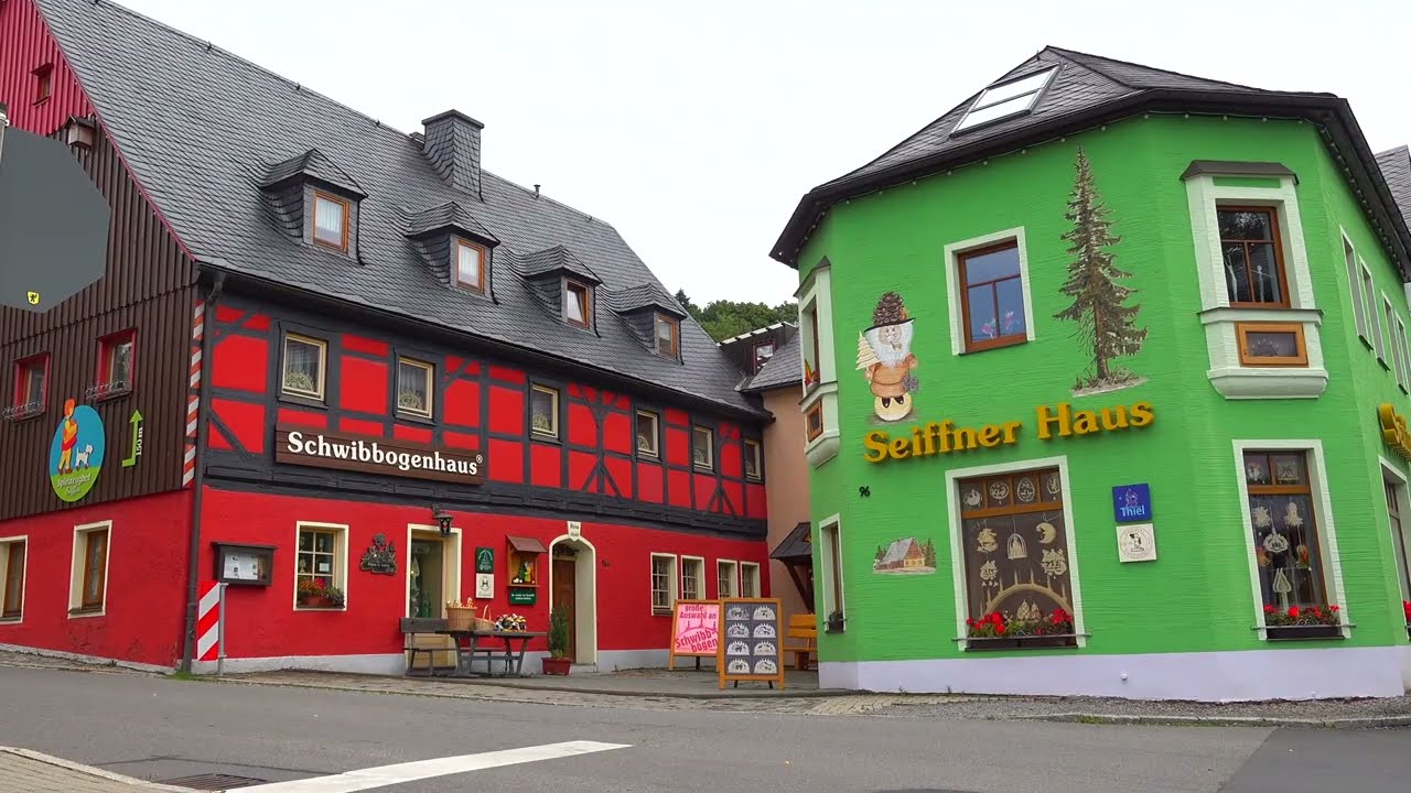 Toy Village Seiffen in Germany - village tour
