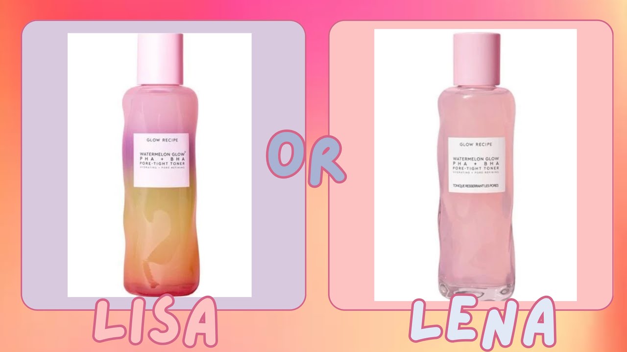 Lisa lor lena skincare edition  #viral #foryou #Lisa #lena #lisaorlena #thisorthat #koreanskincare