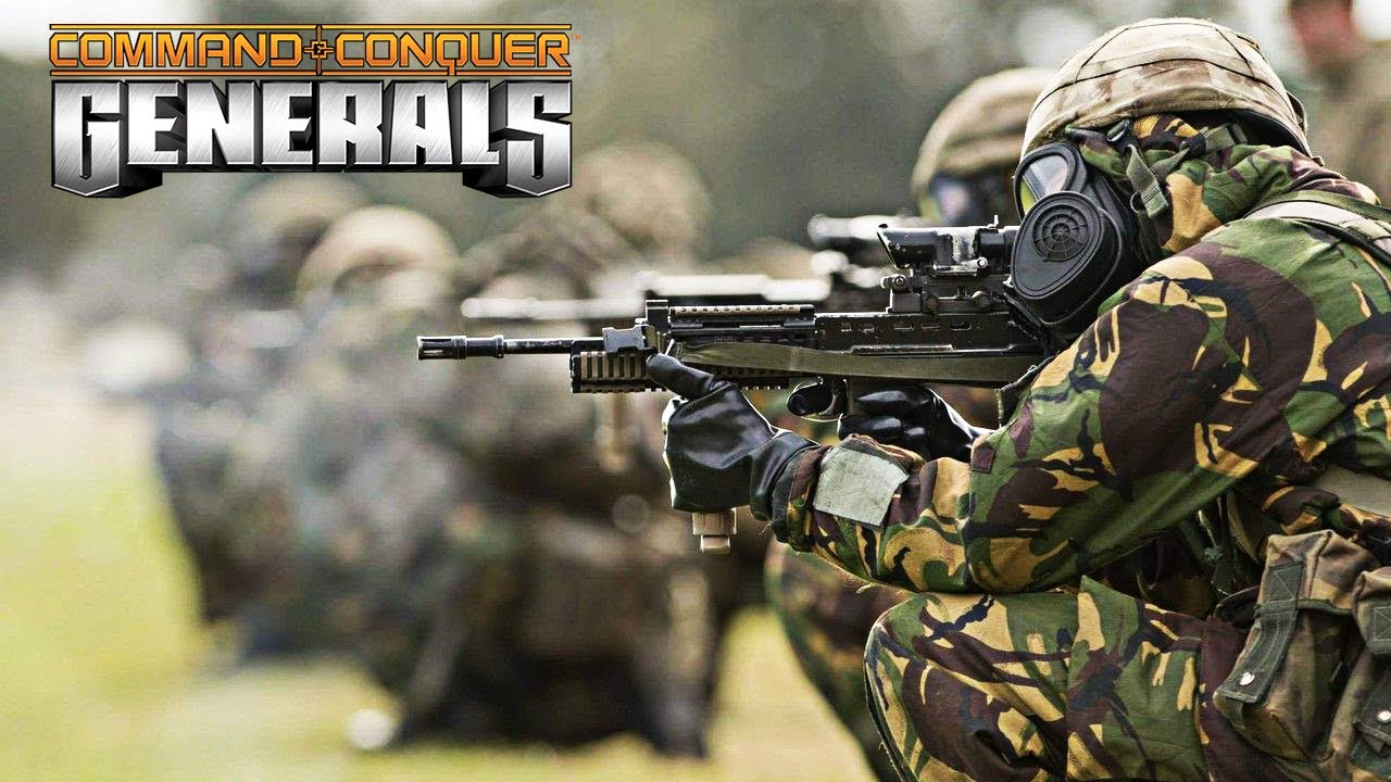 Британская армия против союзников — Старт 10 000 — C&C Generals WW2