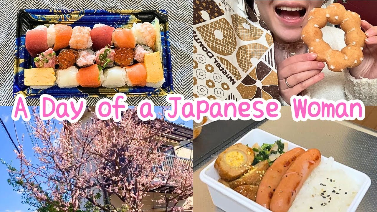 LIFE IN JAPAN l shopping, cooking, mister Donut, Bento -Eat SUSHI at Hinamatsuri-
