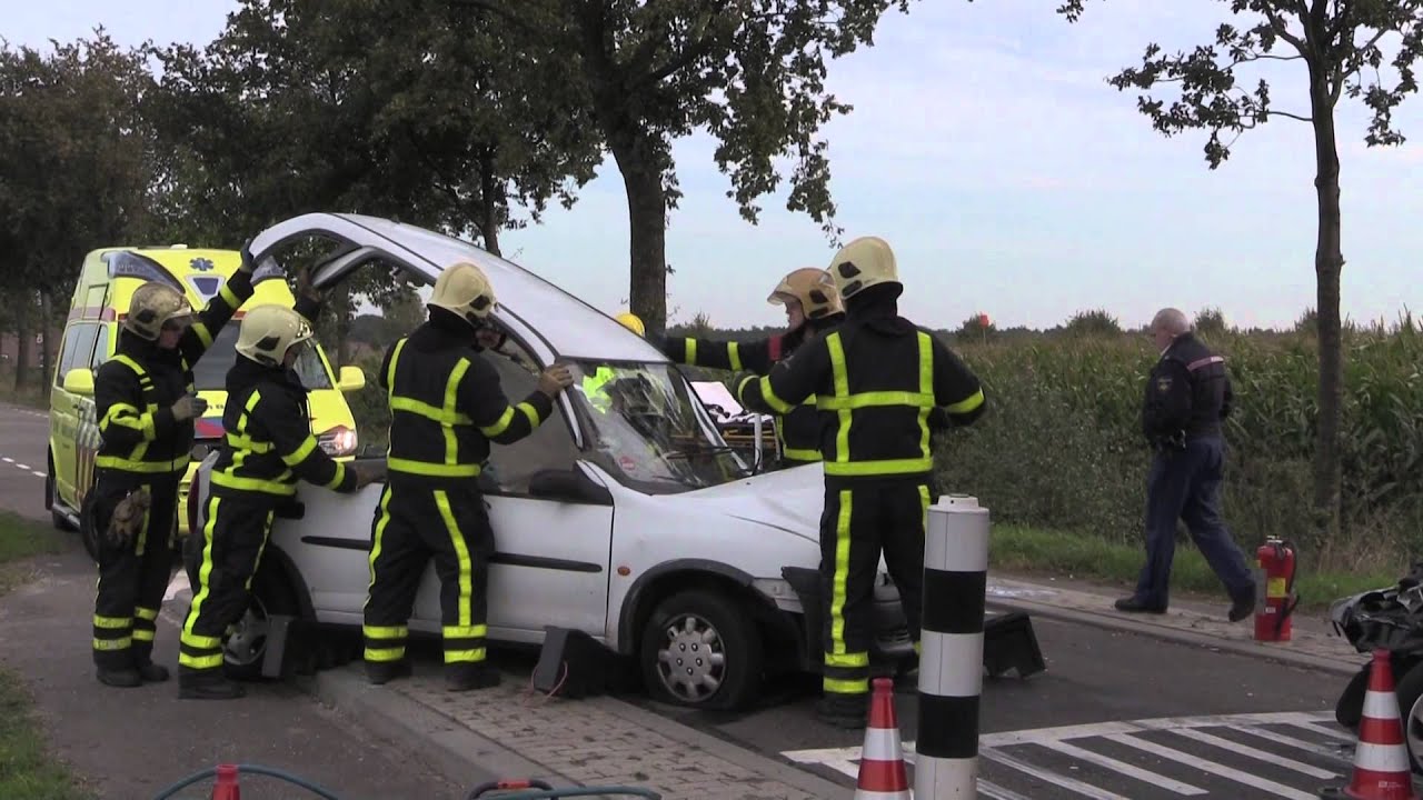 Frontale botsing Lorbaan Grashoek